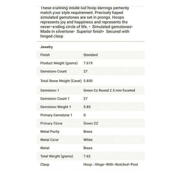 Hoop Earings   - Picture 10 of 10